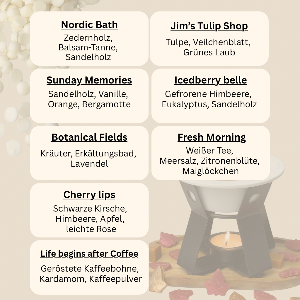 Wax Melts | Duftwachs Wachs für die Duftlampe